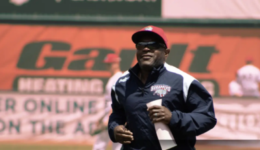 Quinton McCracken manages in MLB Draft League